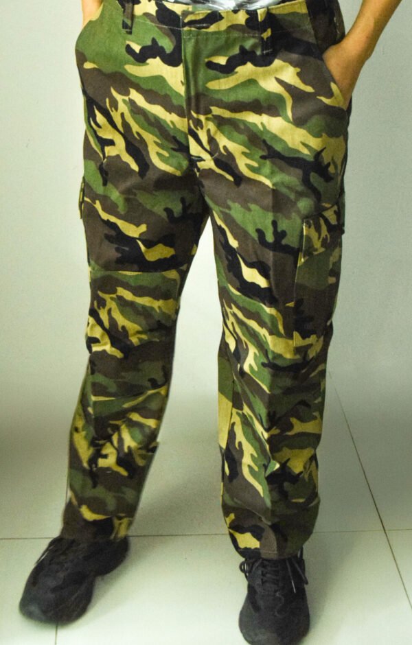 PANTALÓN CAMUFLAJE VERDE