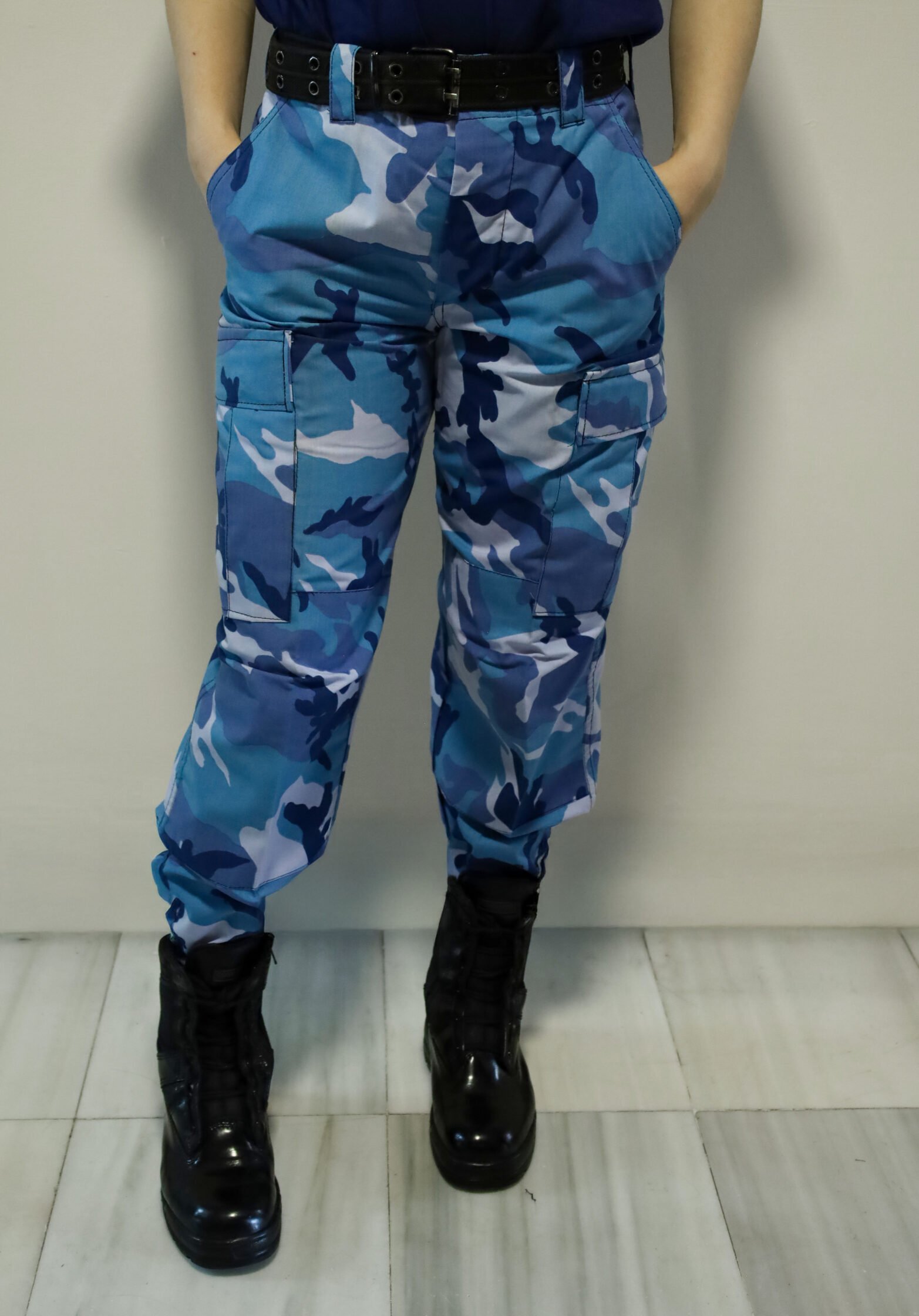 PANTALÓN CAMUFLAJE AZUL