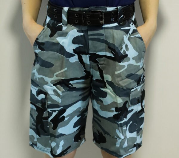 BERMUDA CAMUFLAJE AZUL