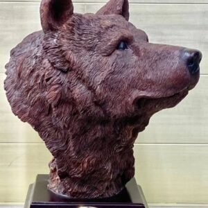 FIGURA CABEZA DE OSO