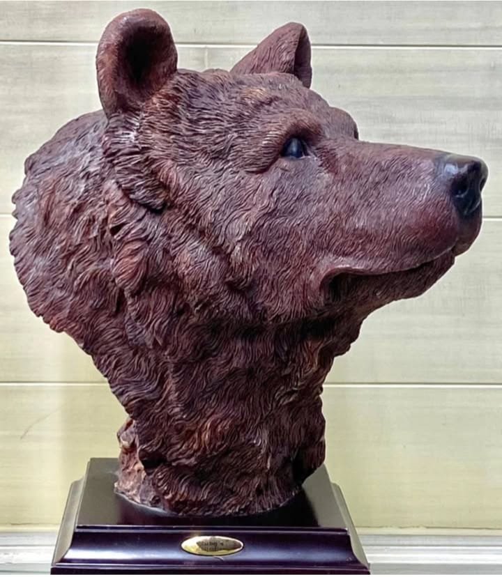FIGURA CABEZA DE OSO